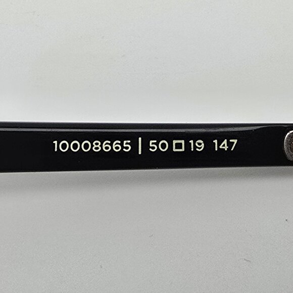 Toms Anna 10008665 Black Crystal Clear Tortoise Cat Eye Eyeglasses Frame 50mm - Picture 8 of 14